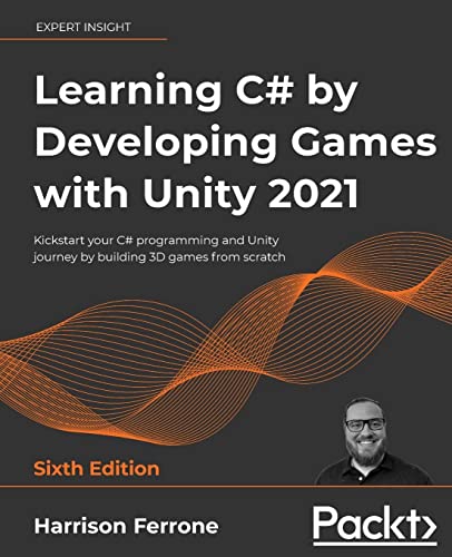 Learning C# by Developing Games with Unity 2021 book cover