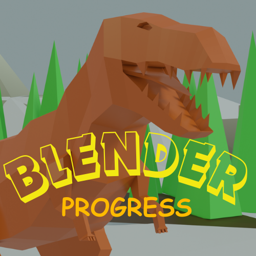 My progress in Blender